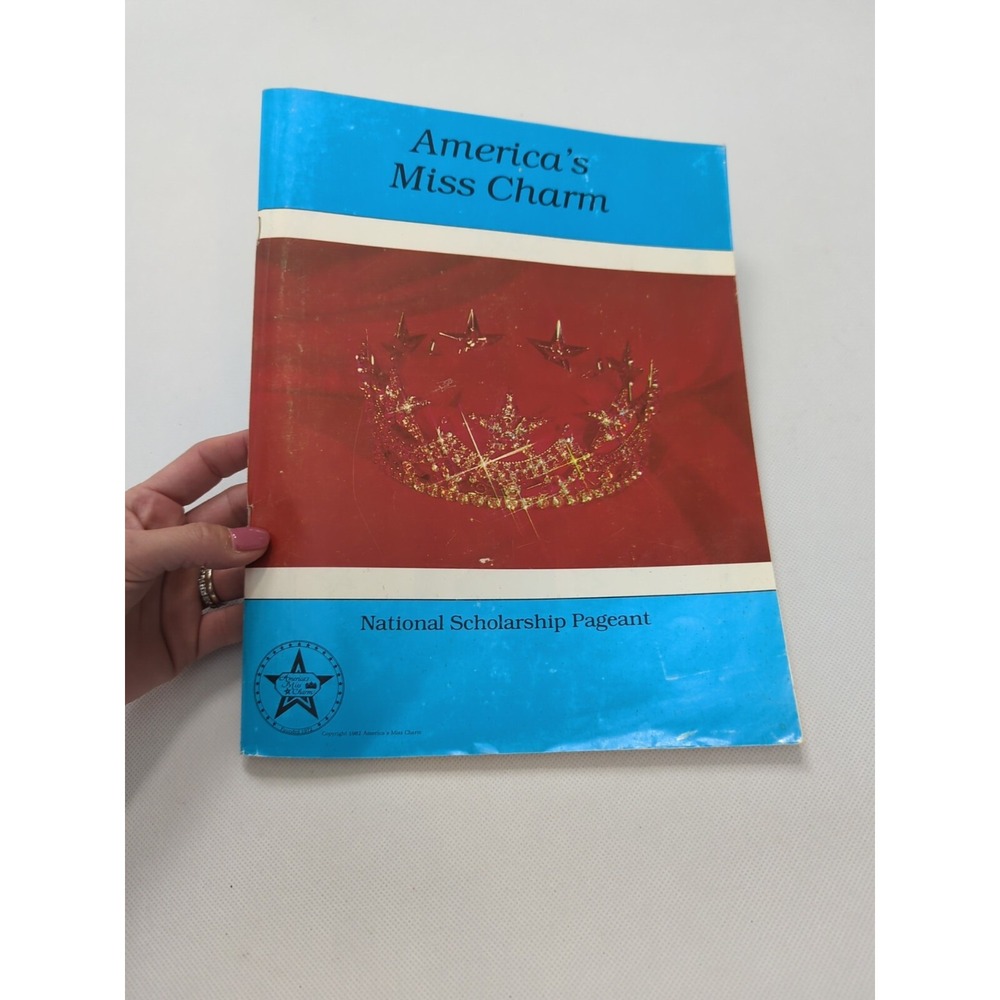 Vintage America's Miss Charm Pageant Program 1982